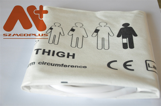 Vòng bít Critikon NIBP 2406 Vòng bít huyết áp đùi người lớn Ống kép 45 - 56 Cm