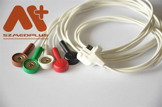 Cáp Holter Mortara H3 + 5 Chì 9293-036-62 Mortara Ecg Holter