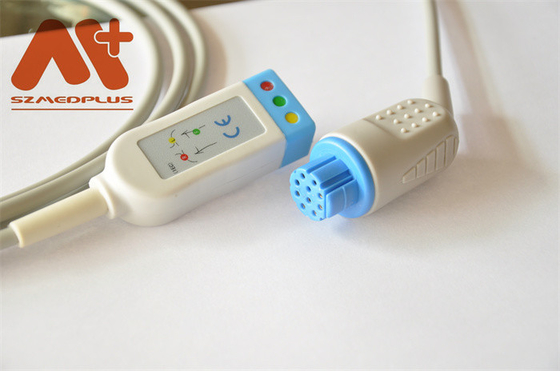 Cáp điện tâm đồ CFS Datex Ohmeda 10 chân 3 dây dẫn 545300 cho AS / 3 CS / 3 Cardiocap I