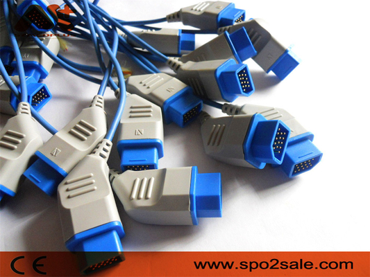 Phụ kiện màn hình bệnh nhân DB9 Cáp 14 chân Nihon Kohden Spo2