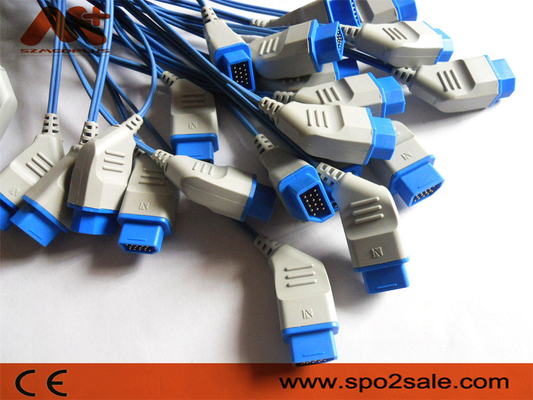 Phụ kiện màn hình bệnh nhân DB9 Cáp 14 chân Nihon Kohden Spo2