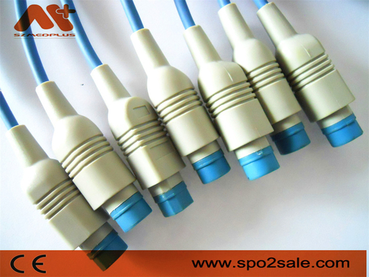 8 Pin Phụ kiện màn hình bệnh nhân Philips Cáp Spo2 12 Pin