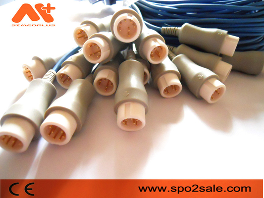 Datex Mindray Spo2 Cable szmedplus Spo2 Extension Cable Grey