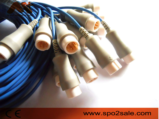 Datex Mindray Spo2 Cable szmedplus Spo2 Extension Cable Grey
