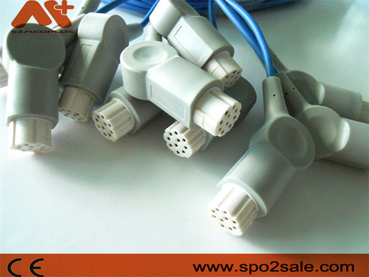 Datex Mindray Spo2 Cable szmedplus Spo2 Extension Cable Grey