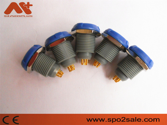 (G51M07-P05LJG0-0060) 1P kéo đẩy 5 chân một rãnh Ổ cắm bằng nhựa, bằng nhựa, Màu xanh lam