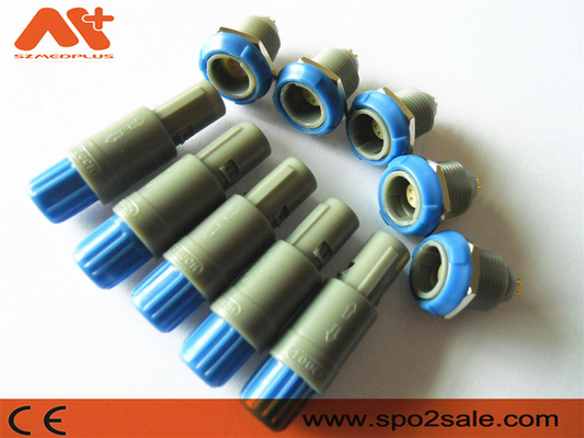 (G51M07-P05LJG0-0060) 1P kéo đẩy 5 chân một rãnh Ổ cắm bằng nhựa, bằng nhựa, Màu xanh lam