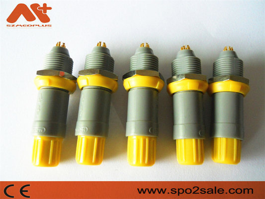 (G51MC7-P08LFD0-0040) Ổ cắm nhựa 8 chân kéo đẩy 1P, Vỏ Xám, Vàng, phím 60 kép