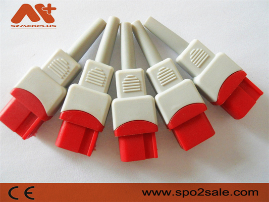 Đầu nối IBP tương thích cho cáp IBP Spacelabs tương thích với màu Đỏ 10 chân