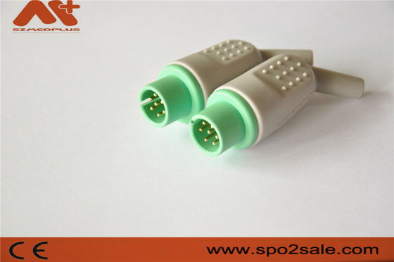 Kết nối y tế tương thích với kết nối ECG Bionet với màu xanh lá cây 7pin