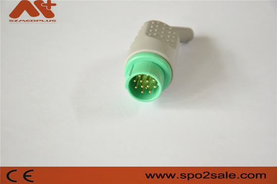 13 Pin kết nối ECG cho Mennen Monitor phụ kiện y tế với màu xanh lá cây
