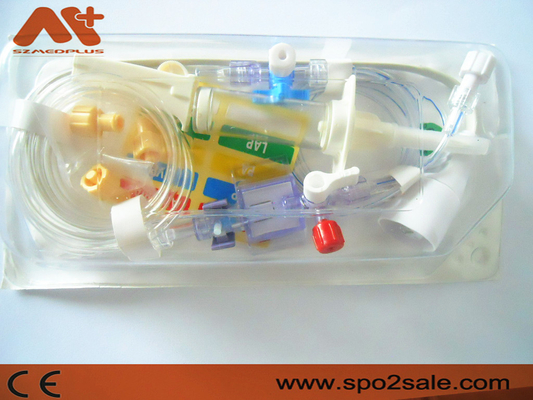 P01733 Bộ chuyển đổi áp suất IBP Đầu nối hướng thẳng dùng một lần Ống đơn