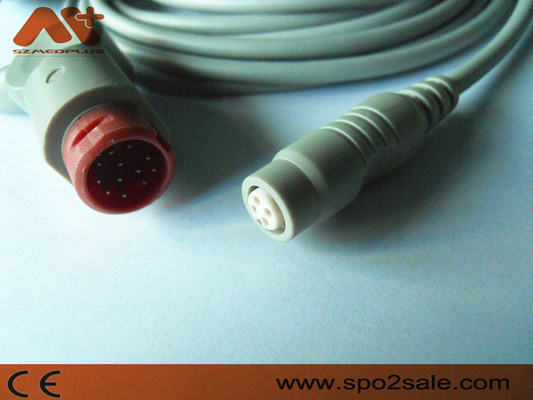 Cáp 3.5M Philips To B.Braun IBP - M1634A Xám HP 12 chân