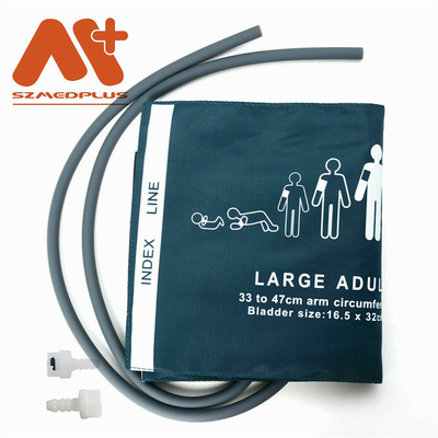 2754 Vòng bít huyết áp người lớn lớn NIBP Ống kép 33-47cm