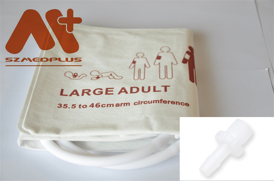 Cuff NIBP dùng một lần - 2504 ống kép lớn dành cho người lớn 35,5 - 46 cm