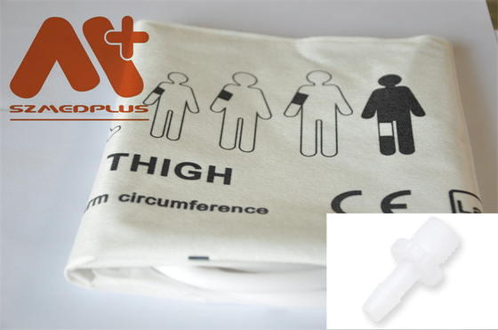 Vòng bít NIBP dùng một lần - ống kép đùi người lớn 2505 45 - 56 cm