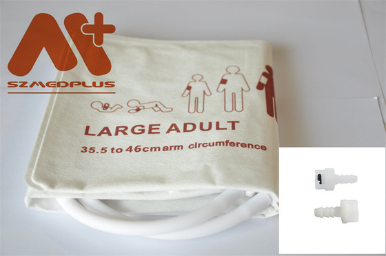 Vòng bít NIBP dùng một lần - 2455 ống kép lớn dành cho người lớn 35,5 - 46 cm