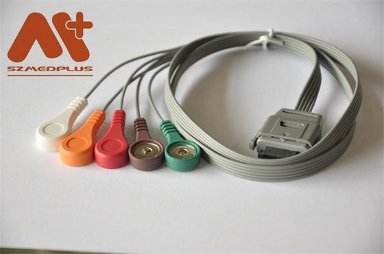 Dụng cụ y sinh Cáp Holter Cáp BI ECG 5 Chốt dẫn C07-12-12