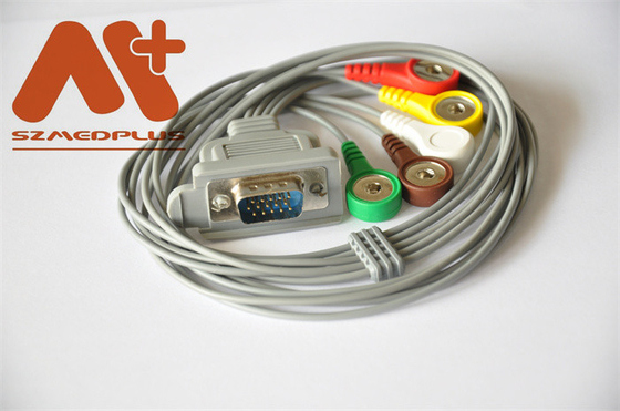 DMS DMS300-3A 5 Chì Holter Cáp DMS 20200084 15 chân