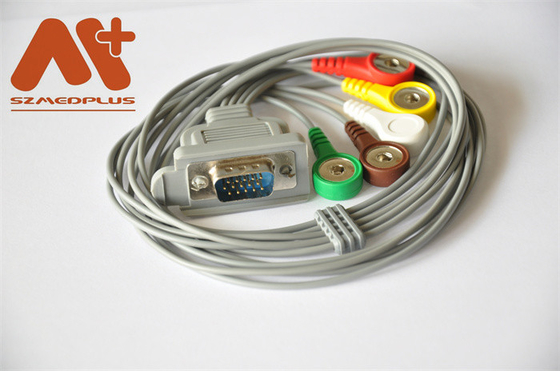 ISO13485 5 Chì Holter Cáp DMS Cardioscan Leadwire DMS - 20200084