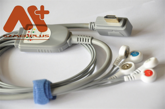 Cáp điện tâm đồ 5 dây dẫn tương thích cho hệ thống ghi Holter thông minh Voles & Hills