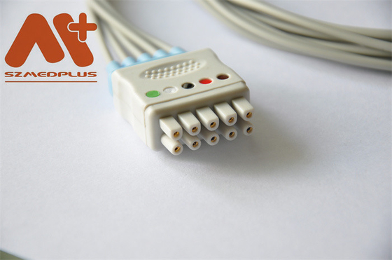 GE Healthcare Marquette ECG Patient Cable 5 Lead Snap 411202-001
