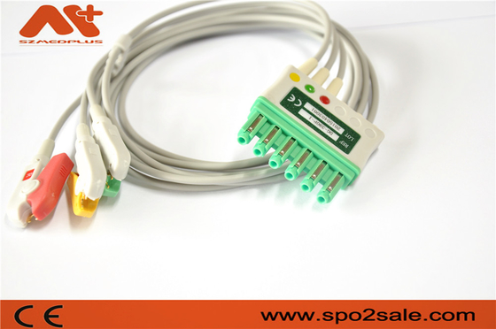 Draeger Cáp bệnh nhân ECG tương thích MS16231 Cáp dẫn 3 Ecg
