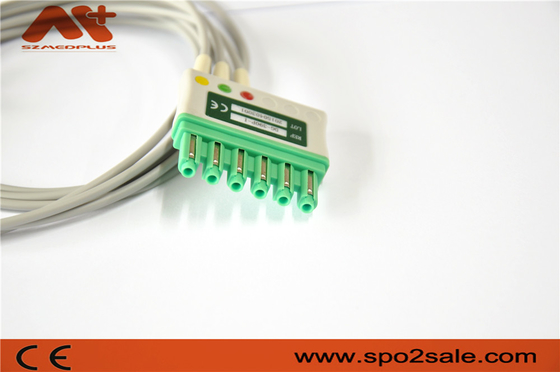 Draeger Cáp bệnh nhân ECG tương thích MS16231 Cáp dẫn 3 Ecg