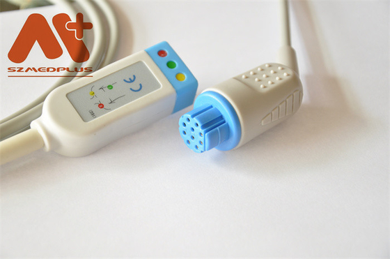 Cáp điện tâm đồ CFS Datex Ohmeda 10 chân 3 dây dẫn 545300 cho AS / 3 CS / 3 Cardiocap I