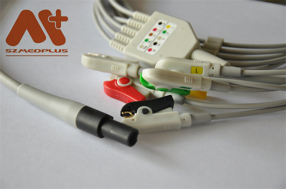 Cáp điện tâm đồ kết nối trực tiếp tương thích với dây dẫn Welch Allyn Propaq LT 5