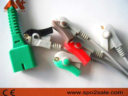MEK MP 1000, MP 600, MP 500 Cáp điện tâm đồ kết nối trực tiếp 5 đầu kẹp