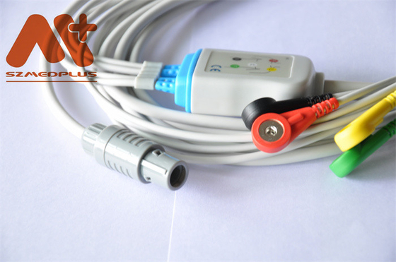 Primedic DM 10, DM 30 Cáp điện tâm đồ kết nối trực tiếp 4 đầu chụp tương thích
