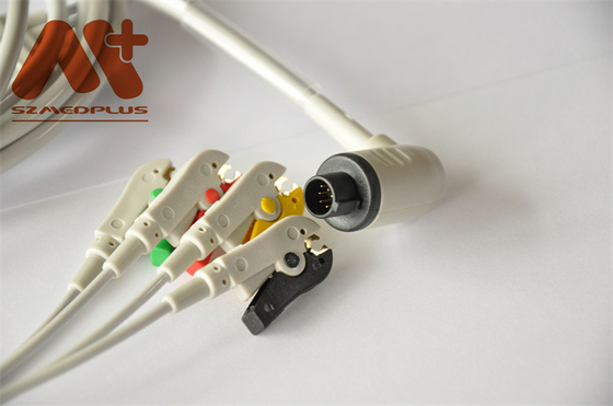 Corpuls Cáp theo dõi bệnh nhân Cáp điện tâm đồ 3,5M Cáp dẫn 4 với dây dẫn
