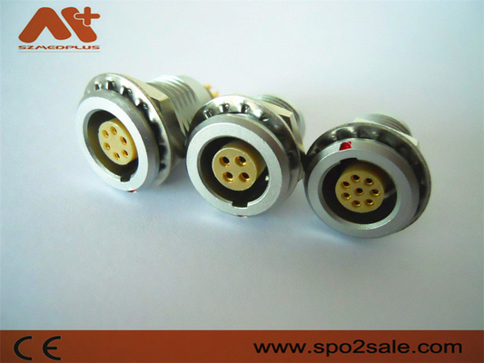 Đầu nối thiết bị y tế Spo2 EGG.1B.305 Ổ cắm kim loại 1B 5 chân