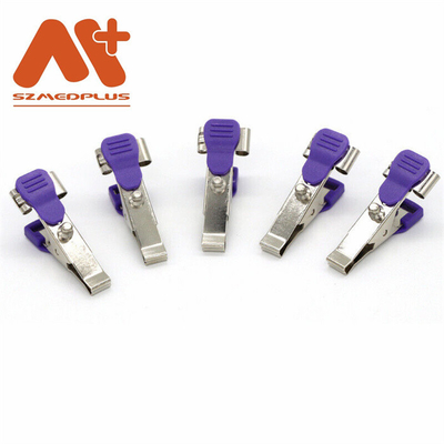 Bộ điều hợp kẹp cá sấu ECG có thể tái sử dụng 9101-20-58104 Ecg Crocodile Clips