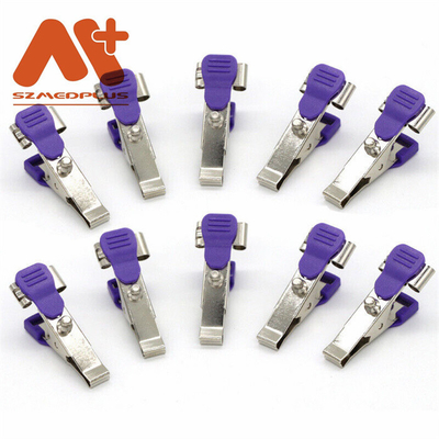 Bộ điều hợp kẹp cá sấu ECG có thể tái sử dụng 9101-20-58104 Ecg Crocodile Clips