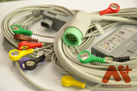 Physico Control tương thích ECG Leadwire 6 dẫn - 11111-000022