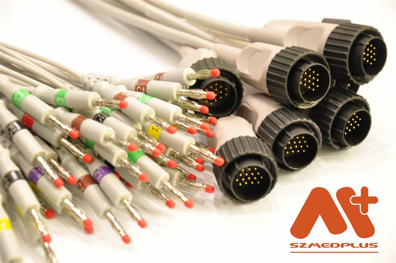 Cáp Kenz PC-104 EKG Cáp 16 chân cho Kanz 103, 106, 107, 1201, 302, 303